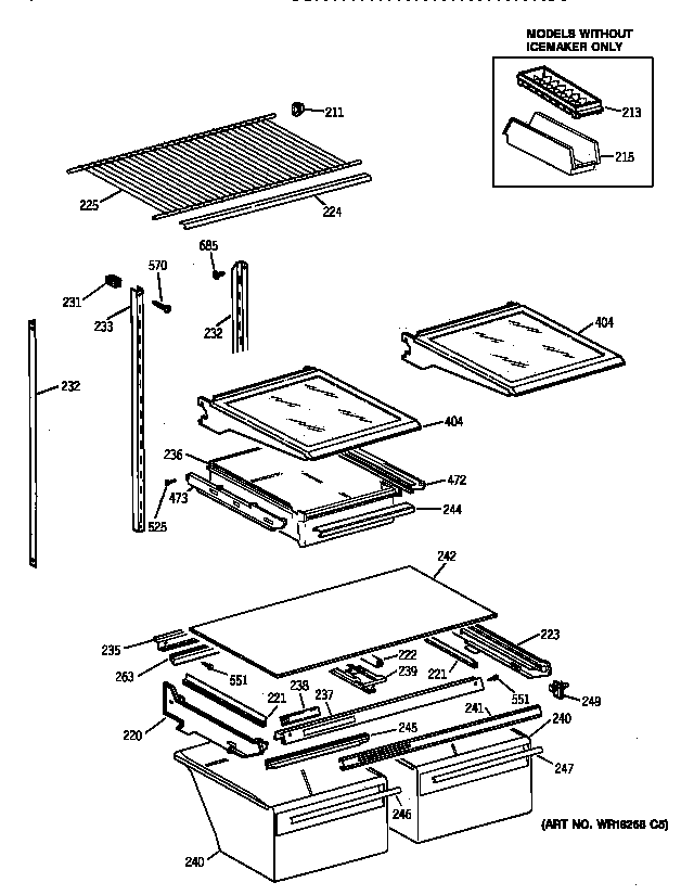 SHELF PARTS