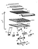 Compartment separator parts