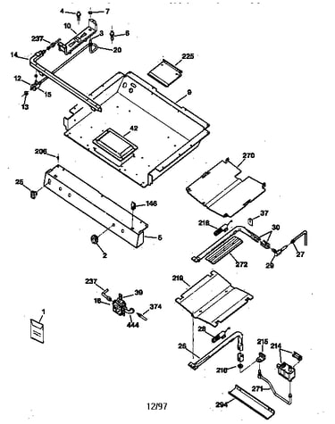 Gas burner parts