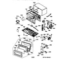 GE JE710BA01 microwave parts diagram