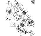 Craftsman 143985501 basic engine diagram