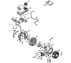 Craftsman 143985501 fuel tank and flywheel assembly diagram