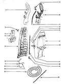 Handle and bag housing