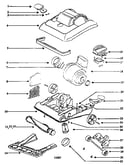 Nozzle and motor assembly