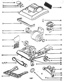 Nozzle and motor assembly