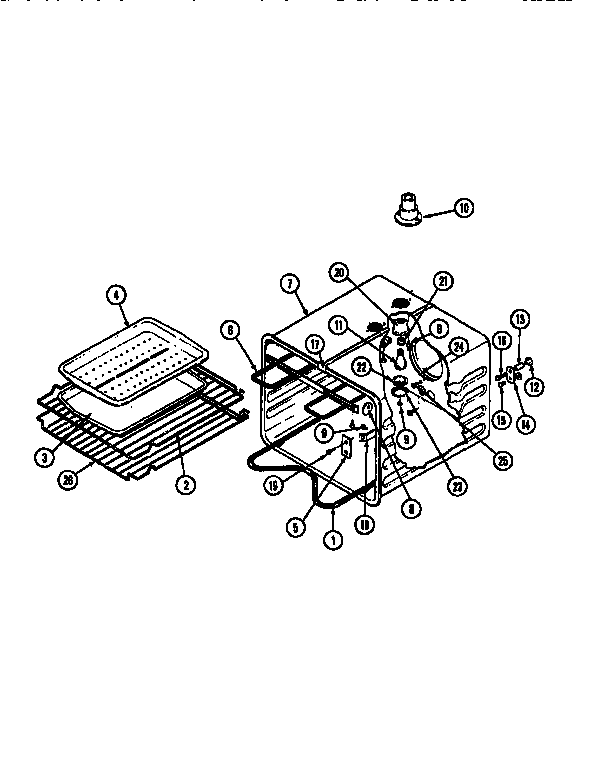 Oven liner-lower