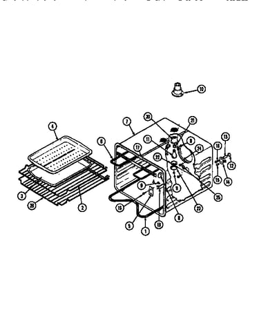 Oven liner-lower