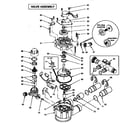 Kenmore 625348670 valve assembly diagram