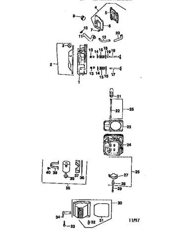 Cylinder head, valvr, and breather