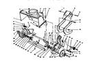 Lawn-Boy 320 (28222-7900001 & UP) rotor housing assembly diagram