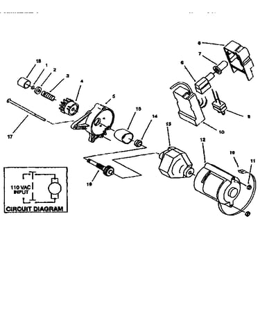 Starter motor 28222 (electric)