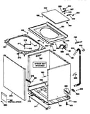 Cabinet, cover & front panel