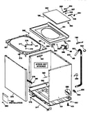 Cabinet, cover & front panel
