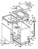 Cabinet, cover & front panel