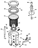 Tub, basket & agitator