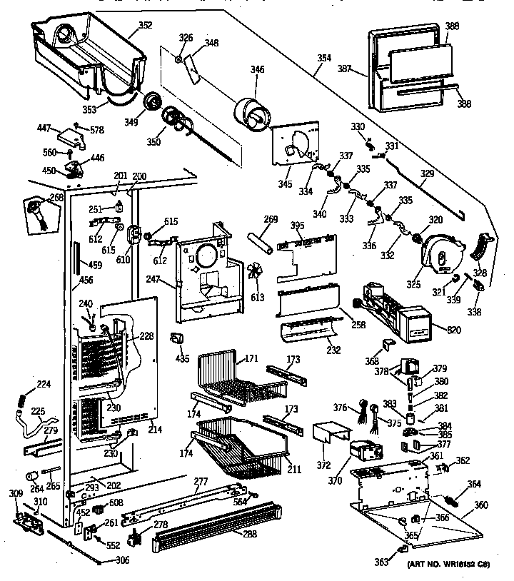 Freezer section