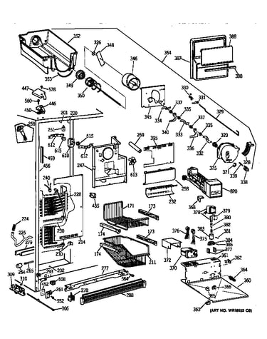 Freezer section