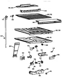 Compartment separator parts