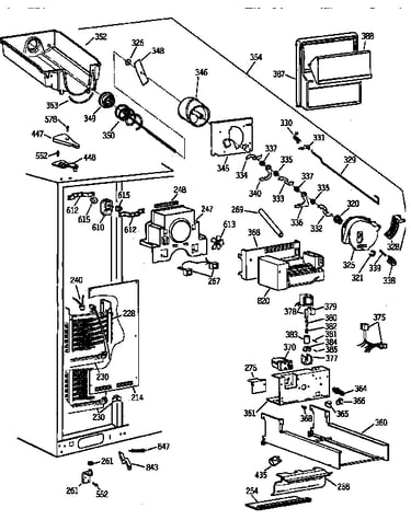 Freezer section