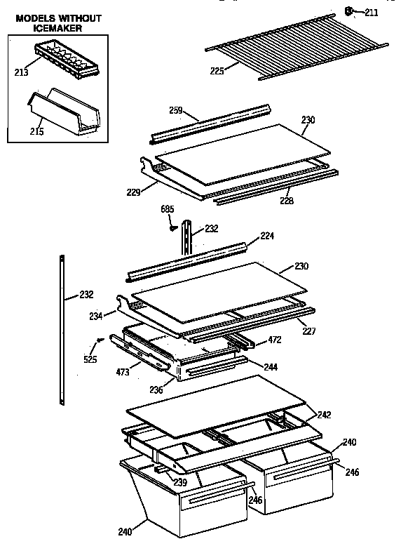 SHELF PARTS