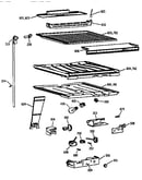 Compartment separator parts