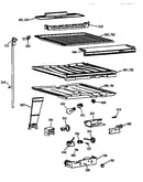 Compartment separator parts