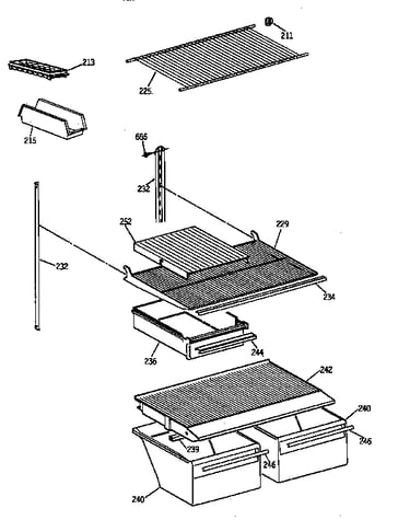 Shelf parts