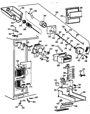 Freezer section