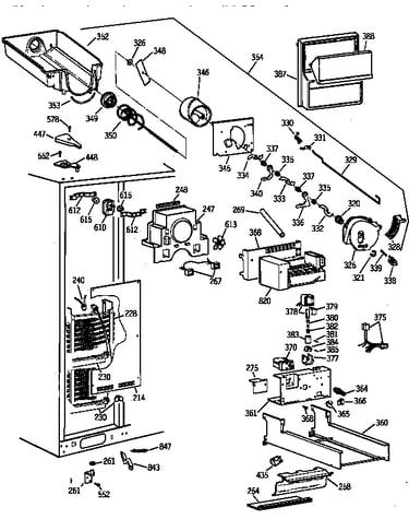 Freezer section