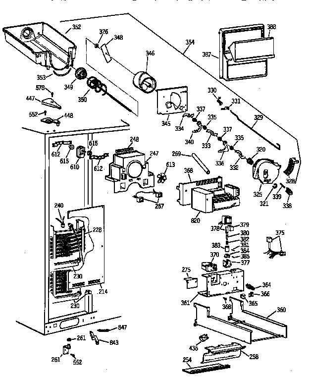 Freezer section