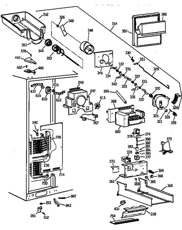 Freezer section