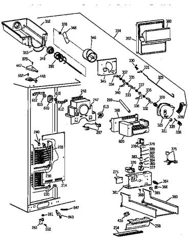 Freezer section