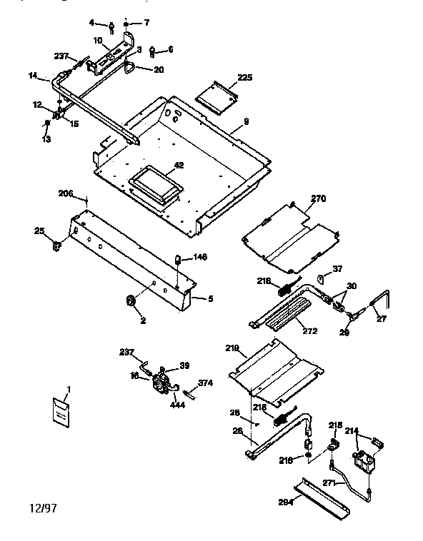 GAS BURNER PARTS