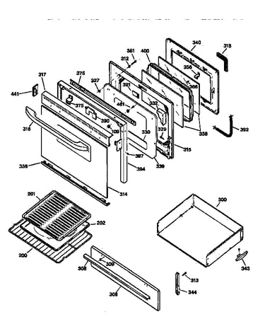 Door & drawer parts
