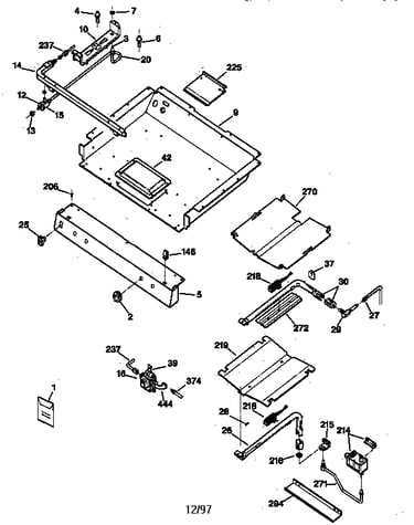 Gas burner parts