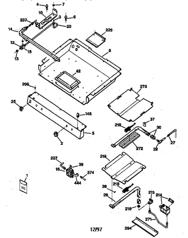 Gas burner parts