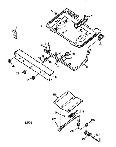 Gas & burner parts