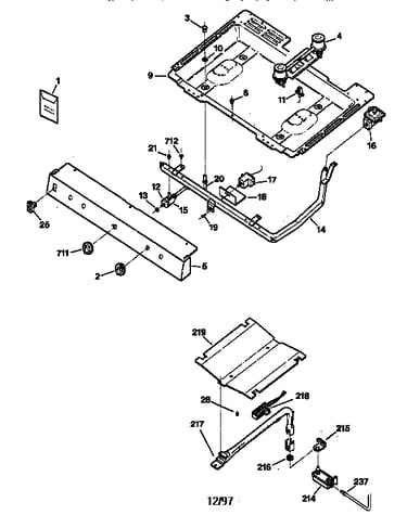 Gas & burner parts