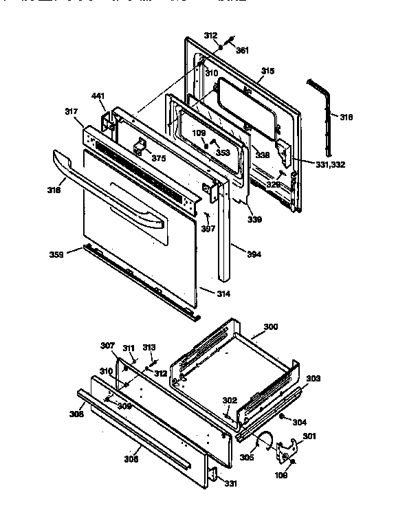 Door & drawer parts