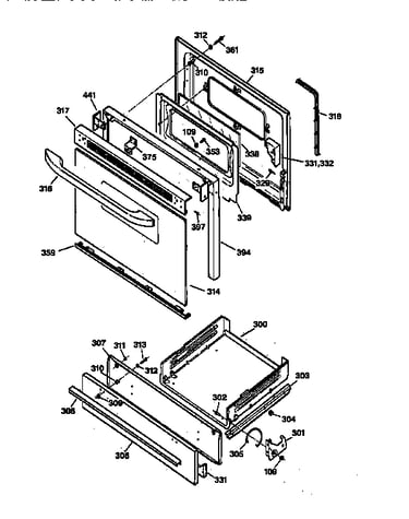 Door & drawer parts