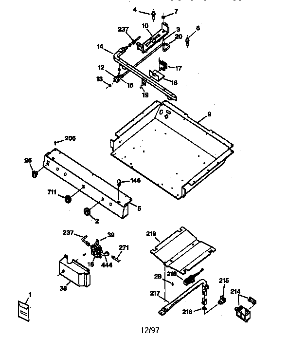 Gas & burner parts