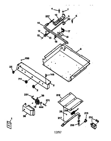 Gas & burner parts