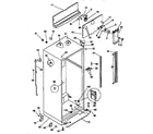 Kenmore 25368137890 cabinet parts diagram