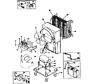 Kenmore 25358400890 system parts diagram