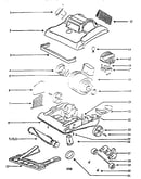 Nozzle and motor assembly