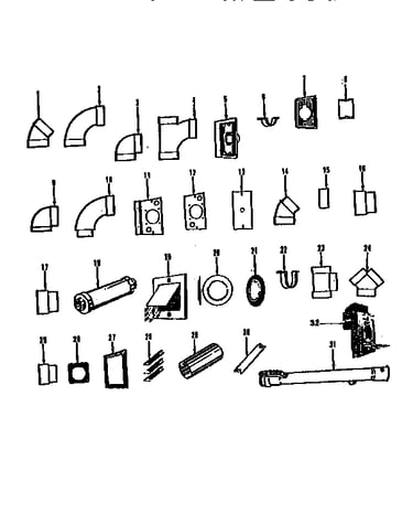 Central vac fittings