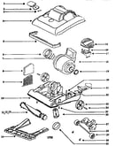 Nozzle and motor assembly