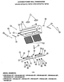 Range hood-wall