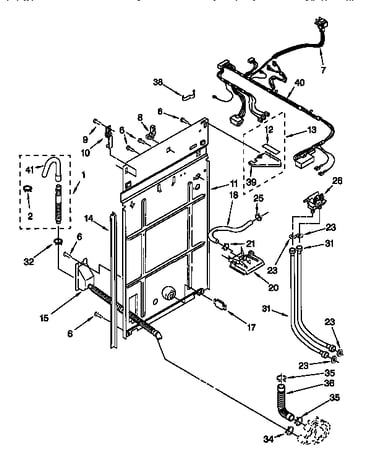 Rear panel