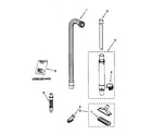 Kenmore 11638912790 hose and attachment diagram